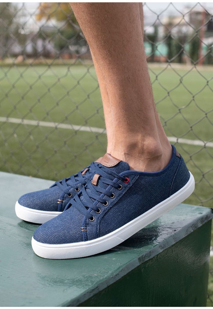 Zapatillas Hombre Textil Panama-0-73 Azul Cardinale-2
