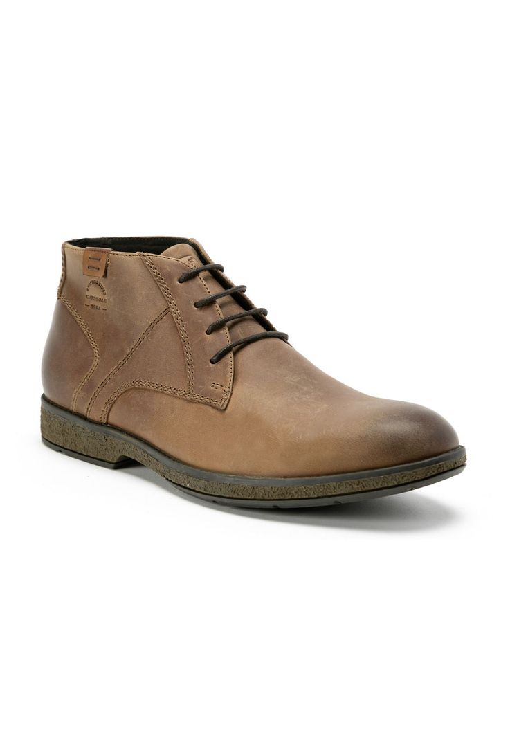 Botines Hombre Cuero Carven-6-09 Café Cardinale-0