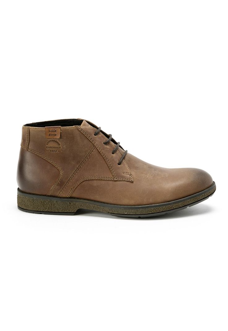 Botines Hombre Cuero Carven-6-09 Café Cardinale-3
