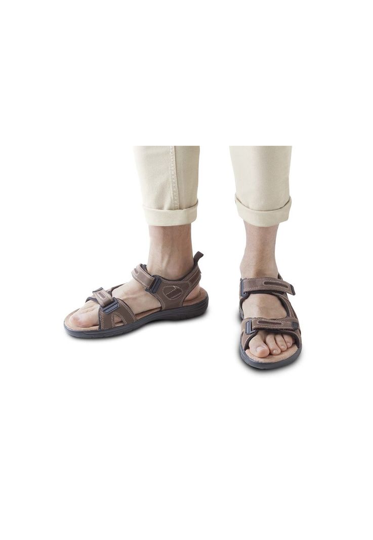 Sandalias Hombre Cuero Bahamas-9-88 Beige Cardinale-3