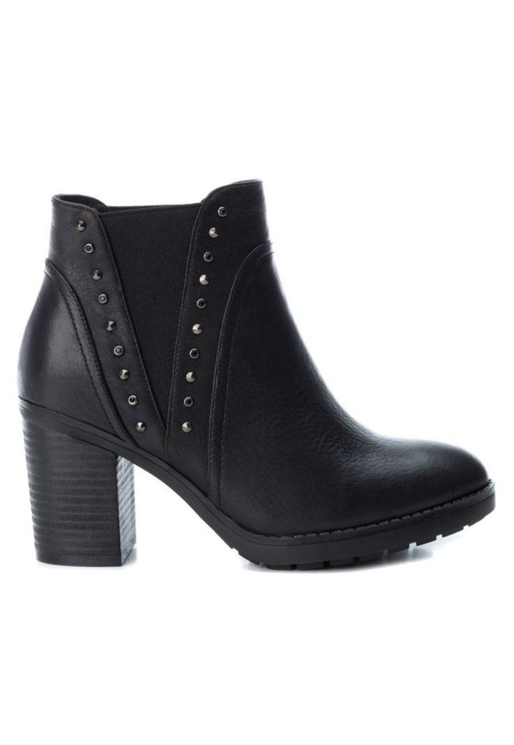 Botines Cuero Consue-6-72 Negro-0
