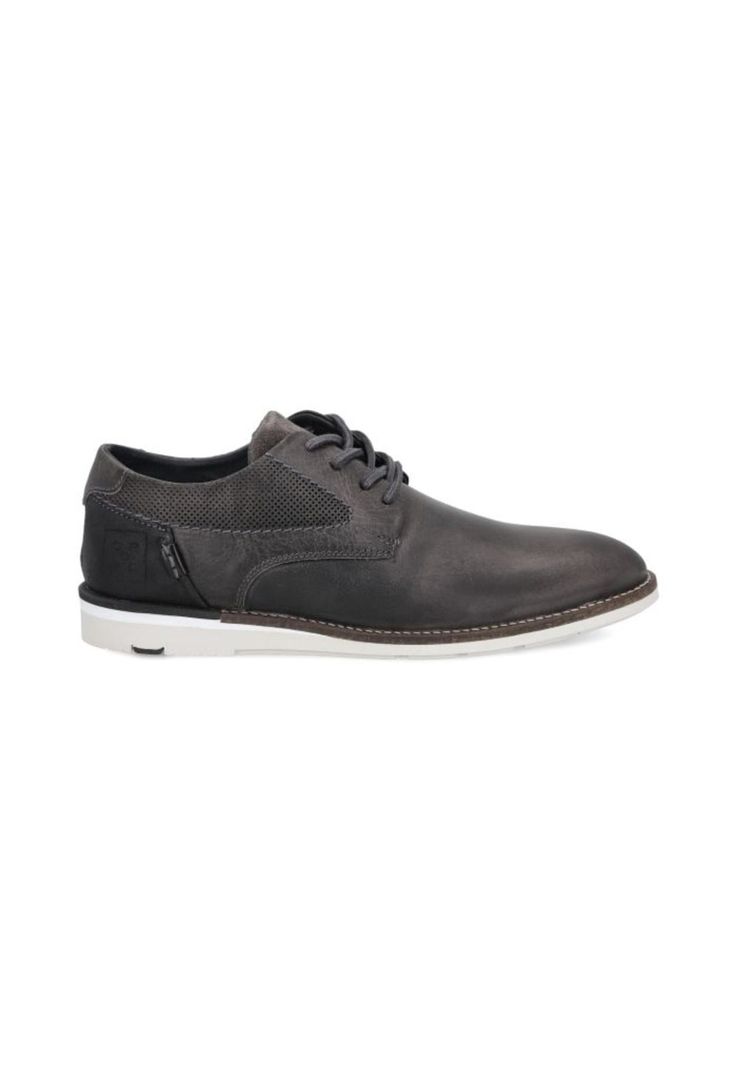 Zapatos Hombre Cuero Utrecht-0-01 Gris Cardinale-1
