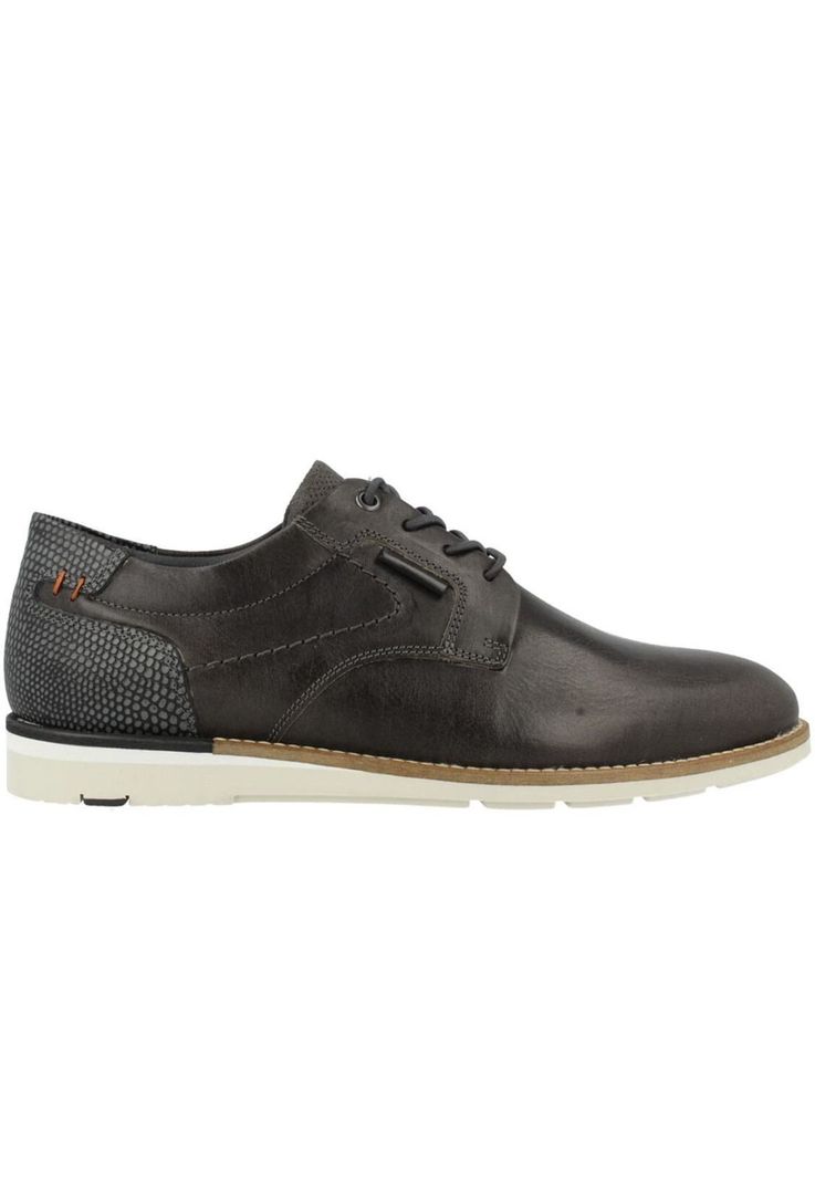 Zapatos Hombre Cuero Utrecht-0-01 Gris Cardinale-4