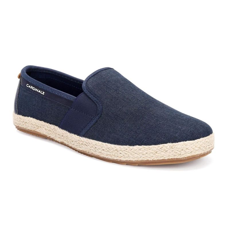 Alpargatas Hombre Textil Vallarta-3-01 Azul 38