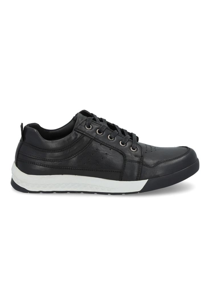 Zapatillas Cuero Forn-0-08 Negro-1