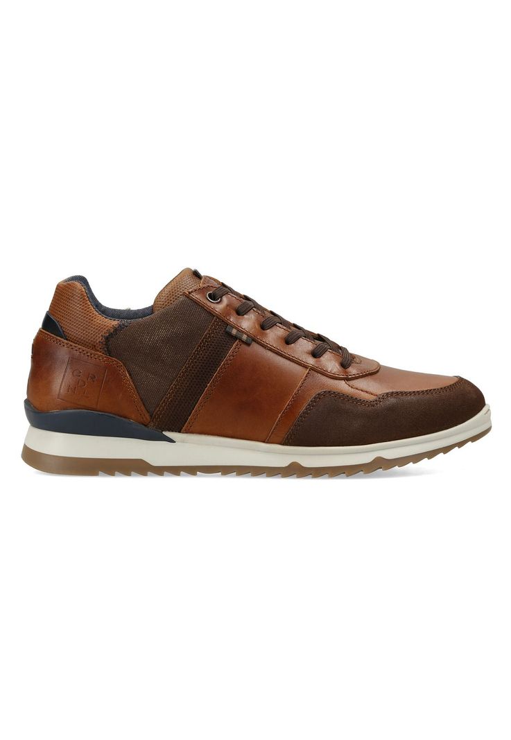 Zapatillas Cuero Y Textil Osterport-0-30 Brandy-1
