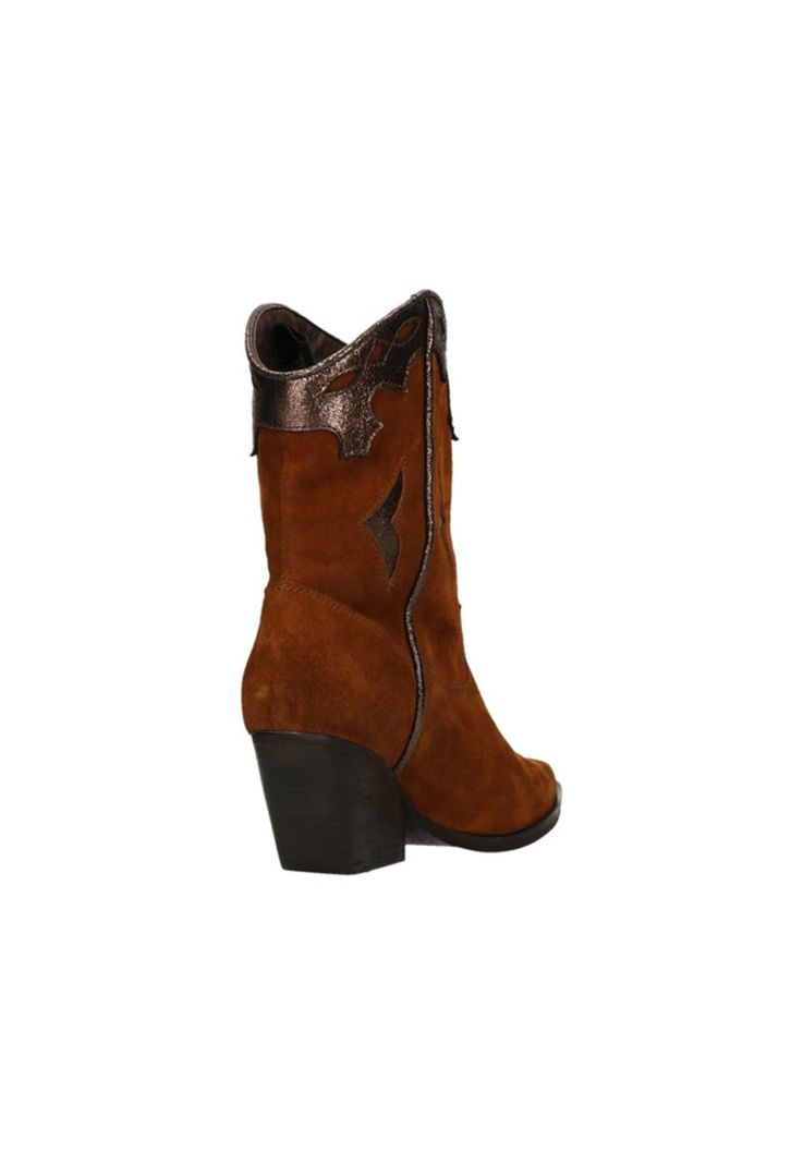 Botas De Cuero Daisy-6-07-Brandy A-1