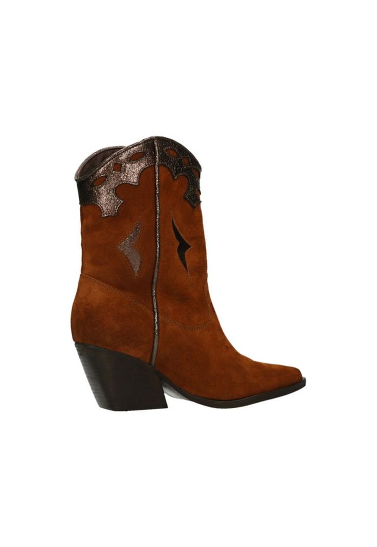 Botas De Cuero Daisy-6-07-Brandy A-2