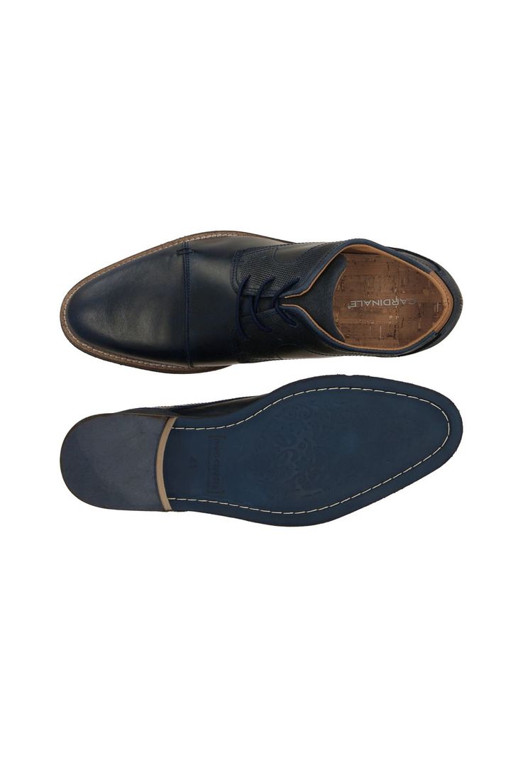 Zapatos Cuero Murten-0-09 Azul-2