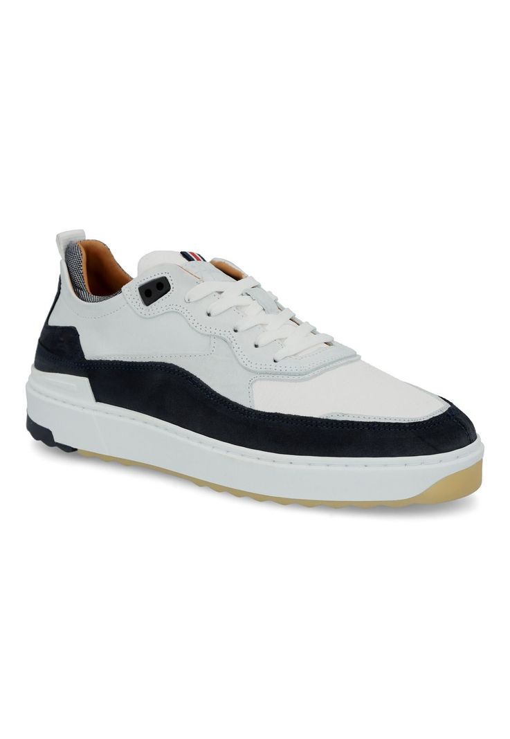 Zapatillas Cuero Y Textil Bakar-0-64 Blanco-1