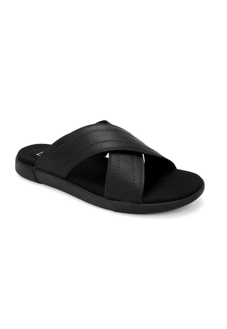Sandalias Hombre Cuero Hakuna-9-05 Negro Cardinale-0