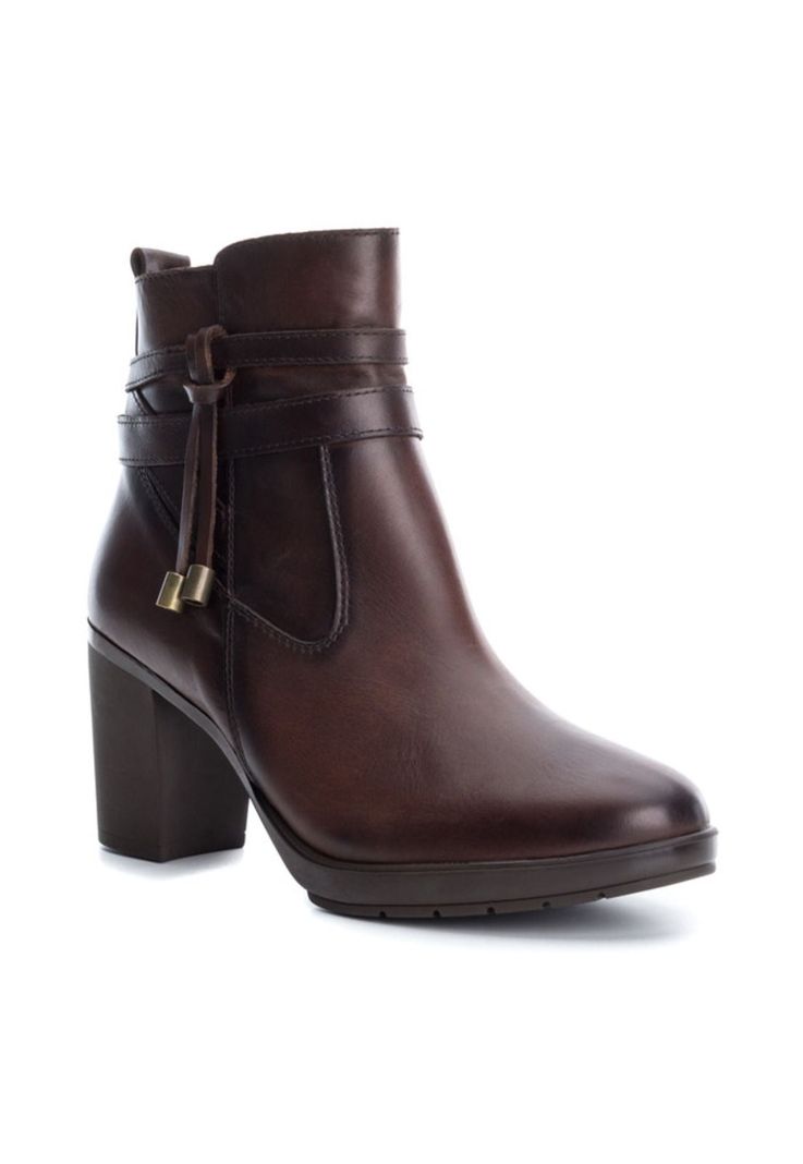 Botines Cuero Amapola-6-45 Café-1