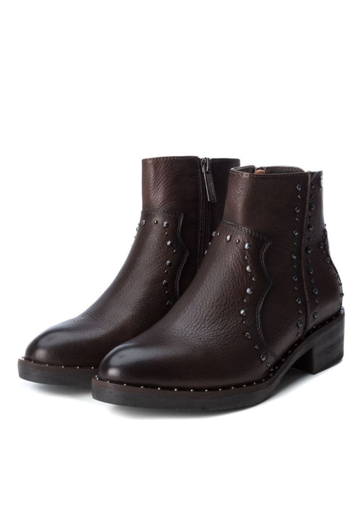 Botines Cuero Nicoleta-6-67 Café-4