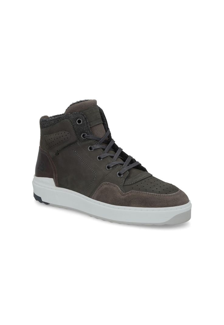 Zapatillas Cuero Wye-6-76 Gris-0