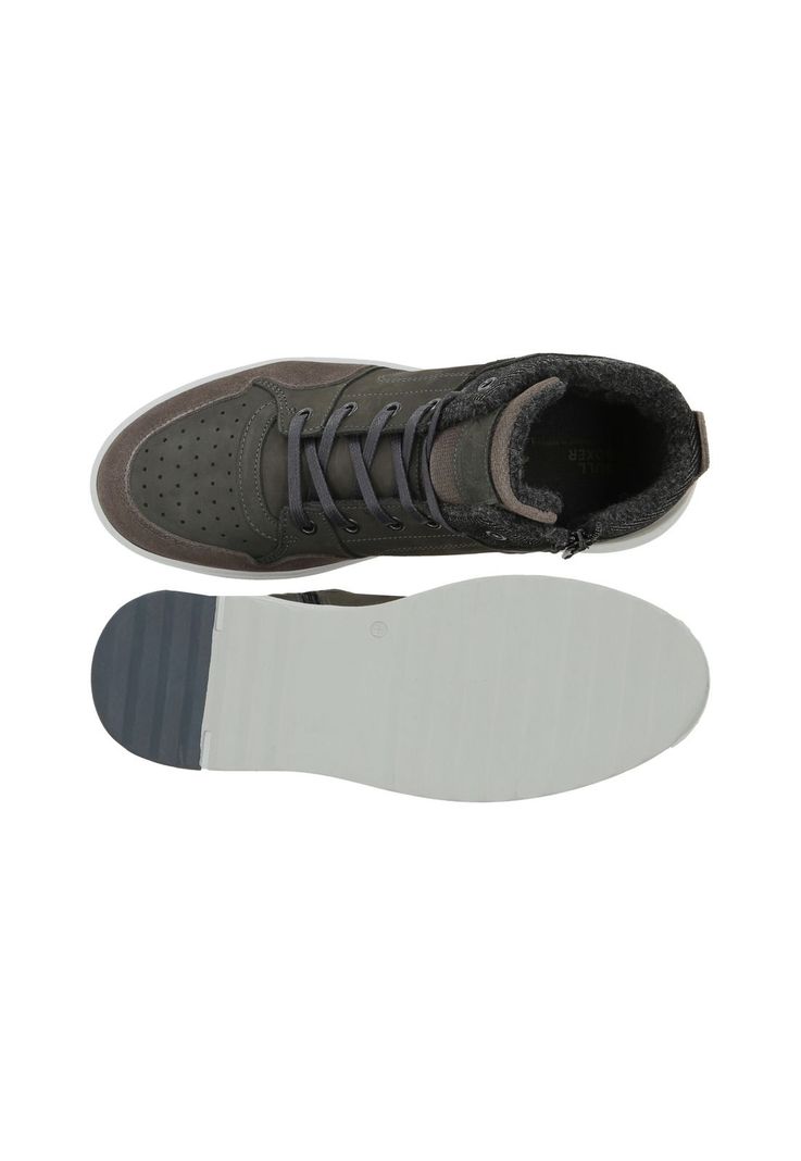 Zapatillas Cuero Wye-6-76 Gris-2