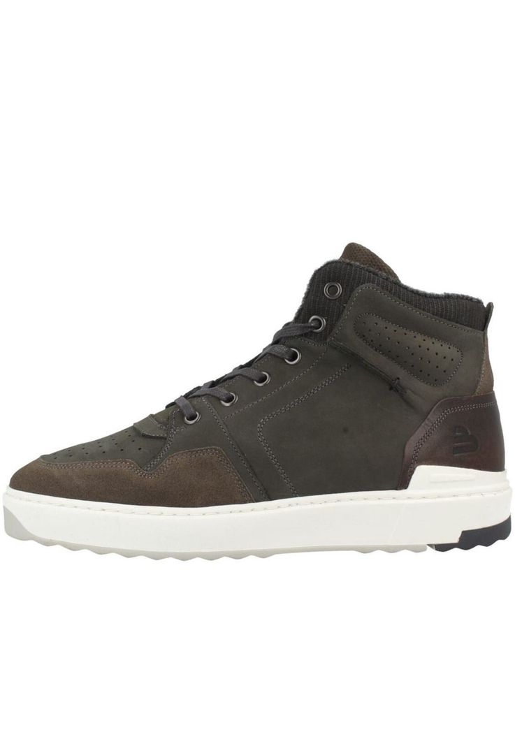 Zapatillas Cuero Wye-6-76 Gris-4