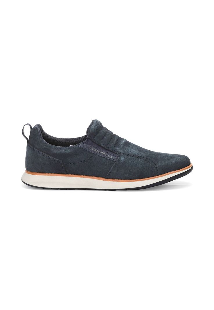 Zapatillas Slip-On Cuero Reston-3-08 Azul-1