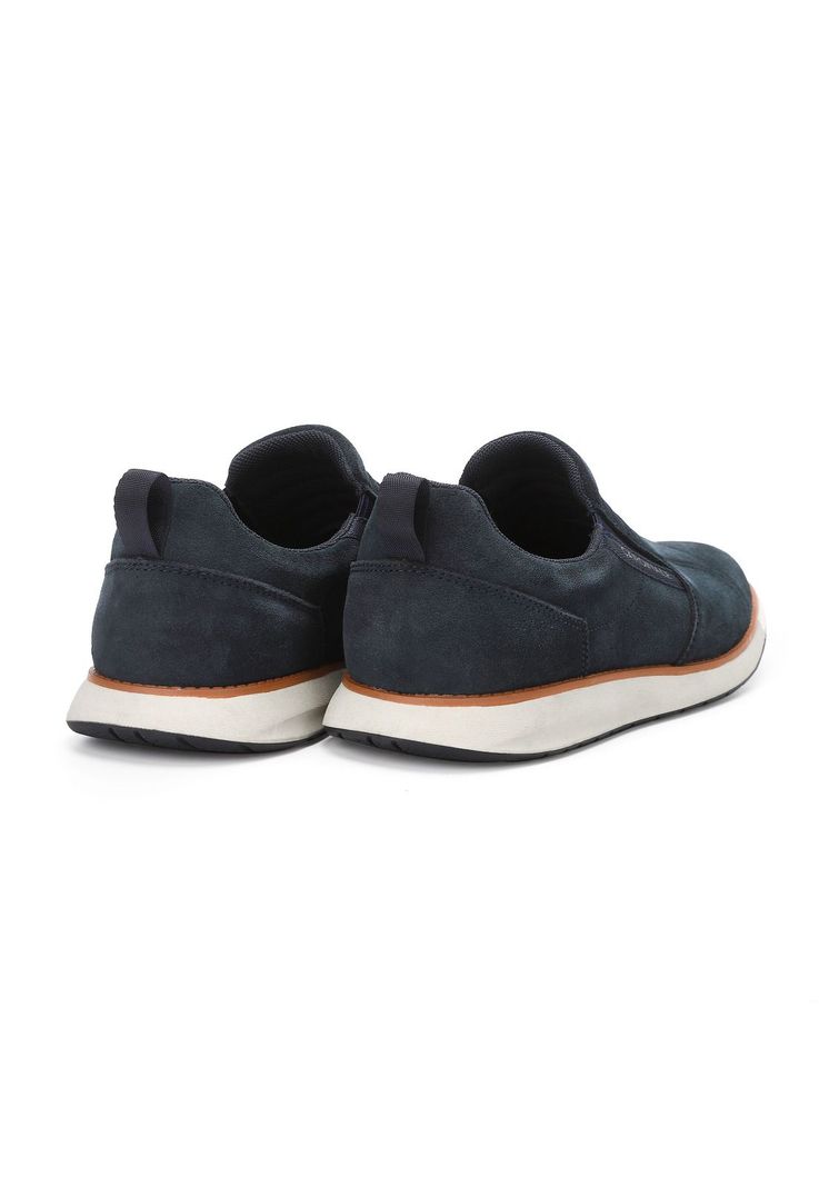 Zapatillas Slip-On Cuero Reston-3-08 Azul-4