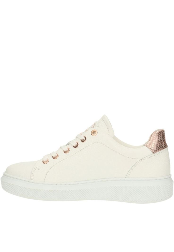 Zapatilla De Cuero Meg-0-20-Blanco A-2