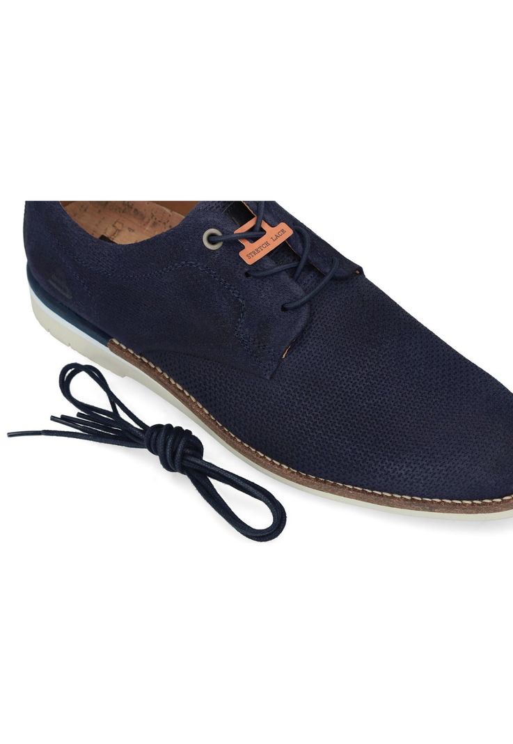 Zapatos Cordones Cuero Umag-0-05 Azul-3
