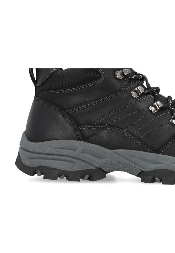 Zapatillas Caña Alta Cuero Ransol-6-95 Negro-3