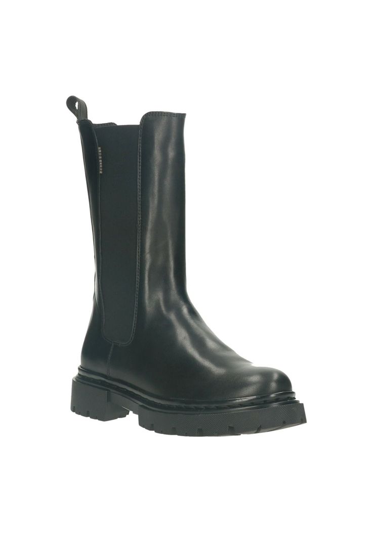 Botas Cuero Prissy-6-07 Negro-0