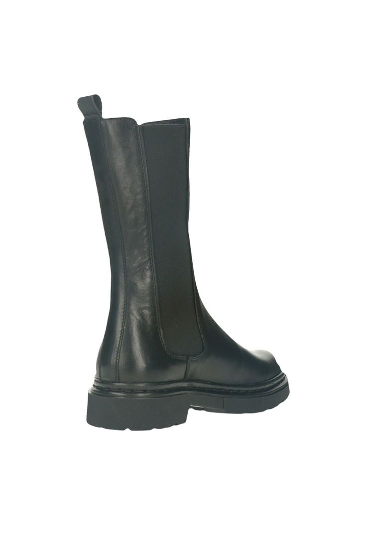 Botas Cuero Prissy-6-07 Negro-1