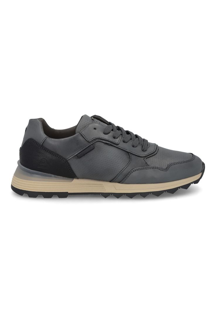 Zapatillas Cordones Cuero Pazin-0-38 Gris-1