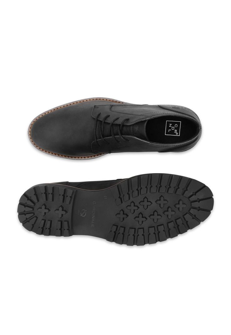 Botines Cuero Kensington-6-02 Negro-2