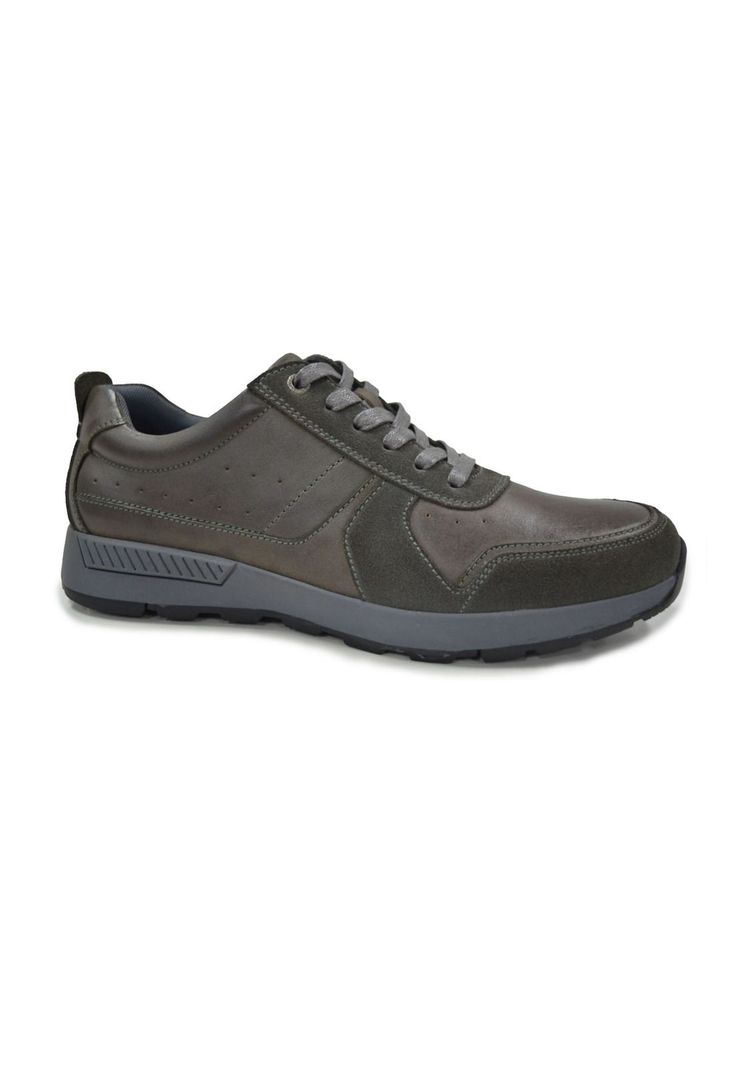 Zapatillas Hombre Cuero Rhyl-0-28 Gris Cardinale-0