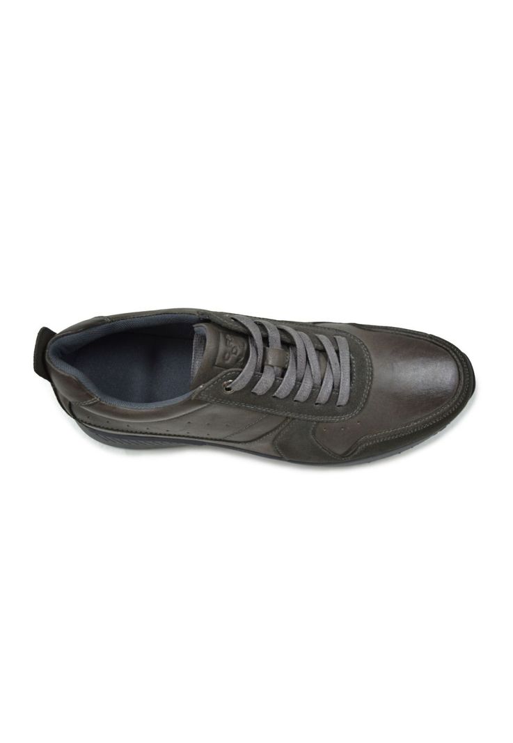 Zapatillas Hombre Cuero Rhyl-0-28 Gris Cardinale-1