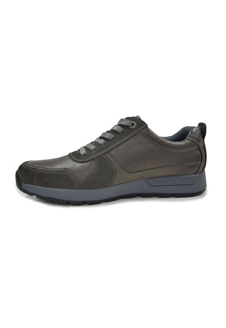 Zapatillas Hombre Cuero Rhyl-0-28 Gris Cardinale-3