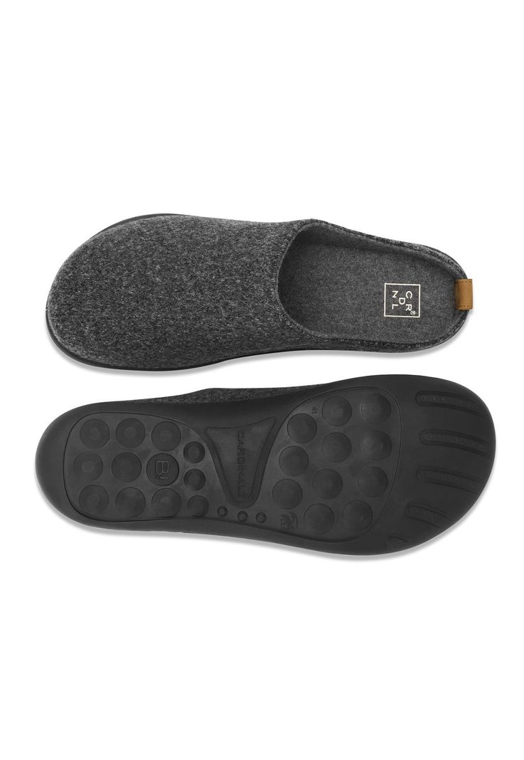Pantuflas Hombre Textil Shelter-2-01 Negro Cardinale-2