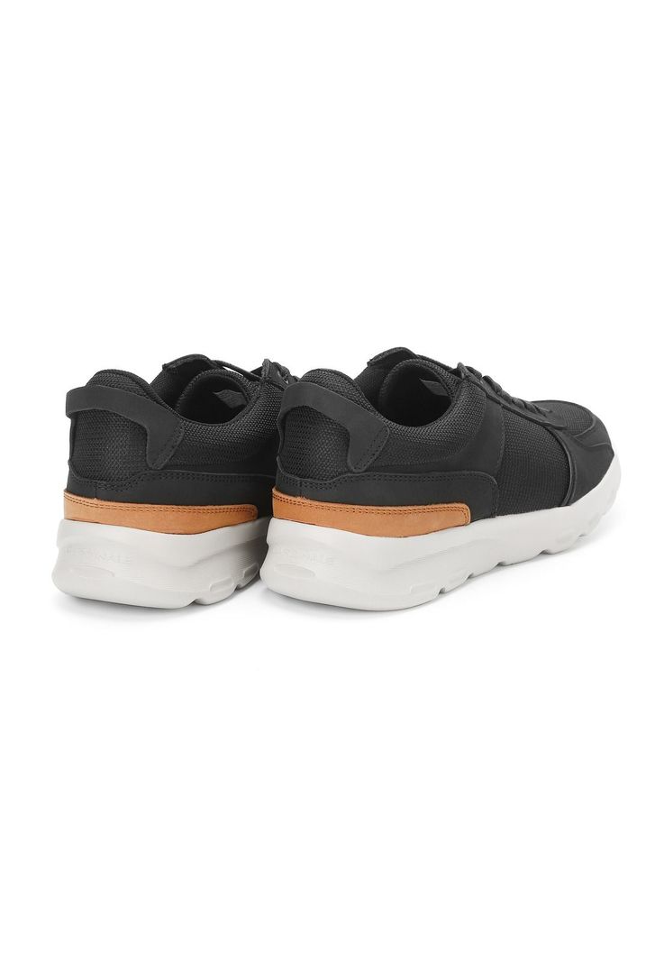 Zapatillas Cuero Y Textil Walker-0-17 Negro-4