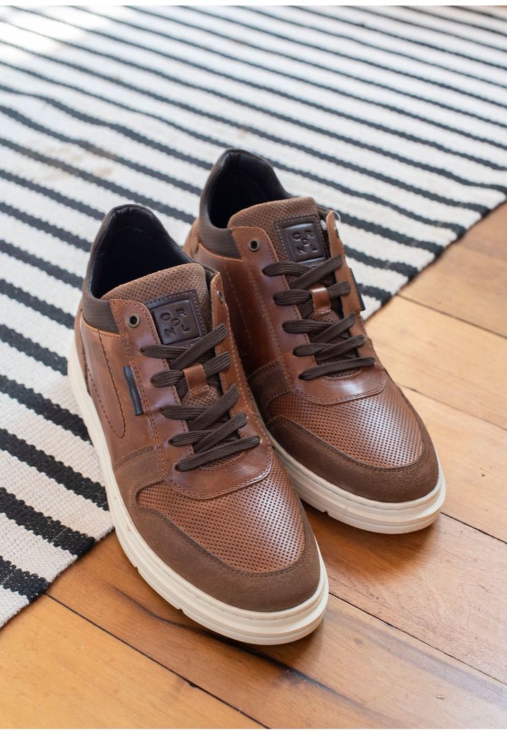 Zapatillas Cuero Haarlem-0-57 Brandy-3