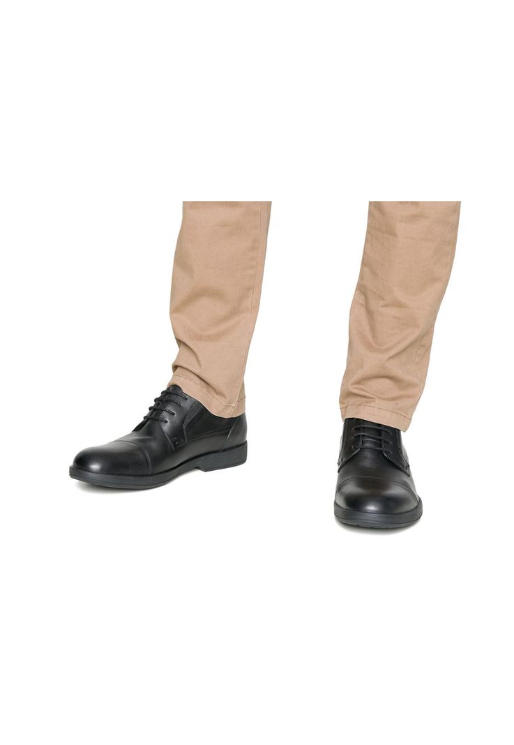 Zapatos Hombre Cuero 24 Flex Blisser-0-03 Negro Cardinale-1