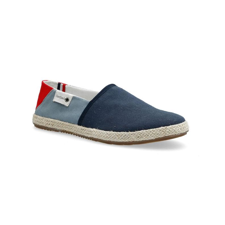 Alpargatas Hombre Textil Caledonia-4-01-Azul
