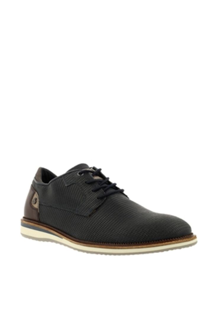 Zapatos Cuero Tyseley-0-89 Azul-0