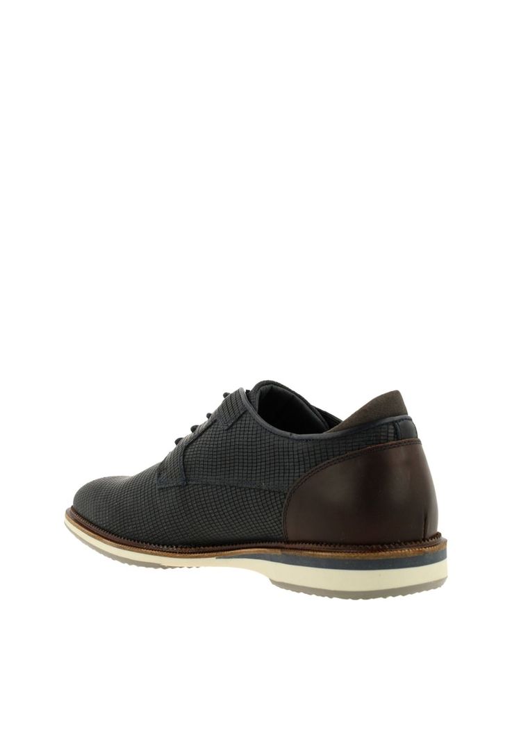 Zapatos Cuero Tyseley-0-89 Azul-1