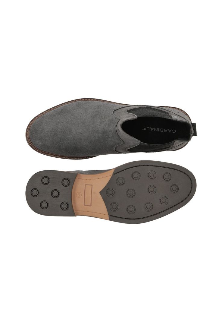 Botines Chelsea Cuero Thun-6-19 Gris-2