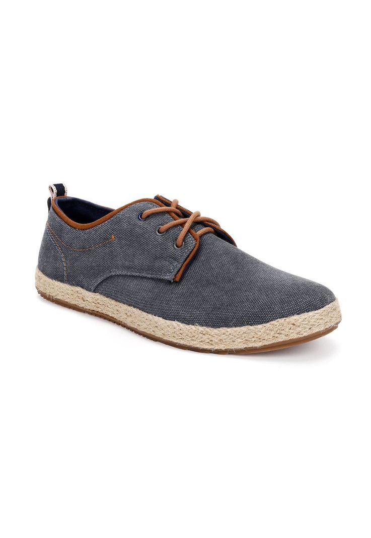 Alpargatas Textil Con Cordones Vallarta-0-03 Gris-0