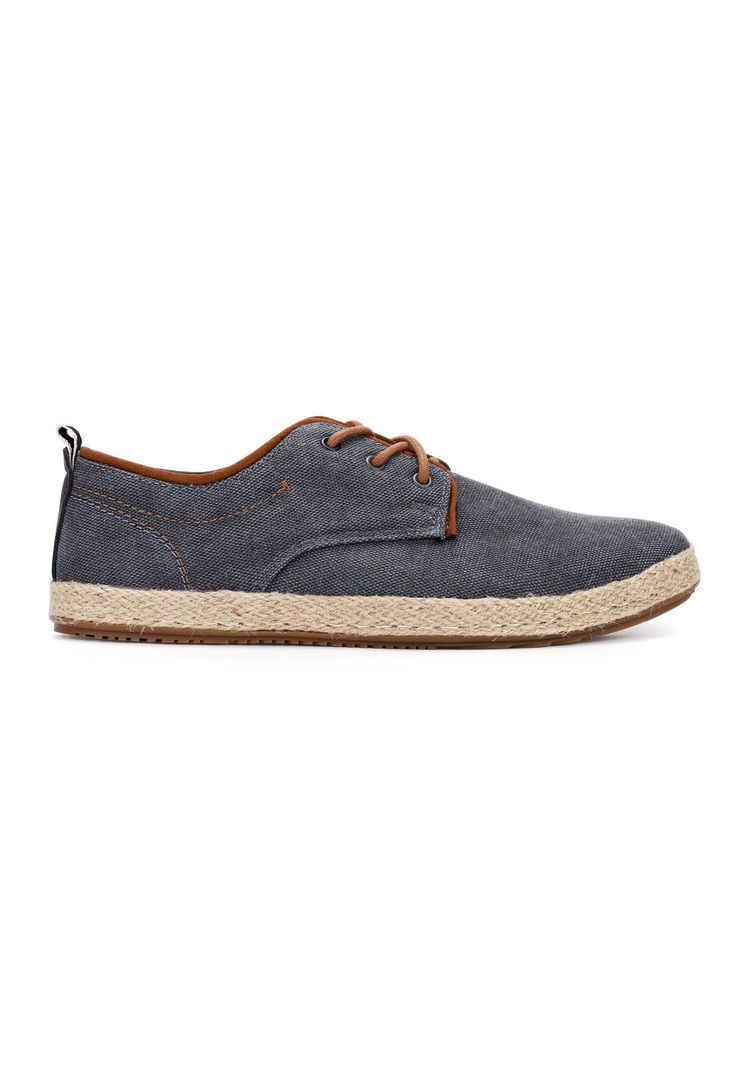 Alpargatas Textil Con Cordones Vallarta-0-03 Gris-1