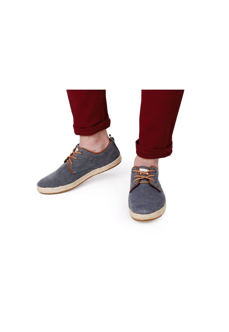 Alpargatas Textil Con Cordones Vallarta-0-03 Gris-3