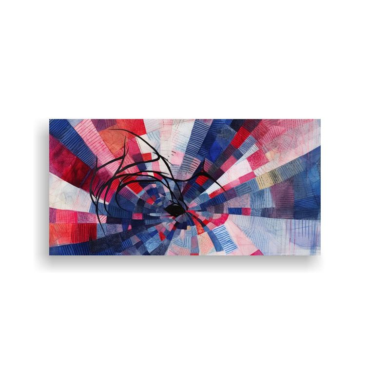 Lienzo Infantil Con SpiderMan Y La Luna Dibujados 60x30cm-0
