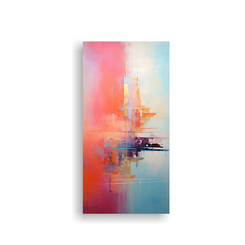 Cuadro Conceptual Personalidad Pintura Abstracta 80x160cm-0