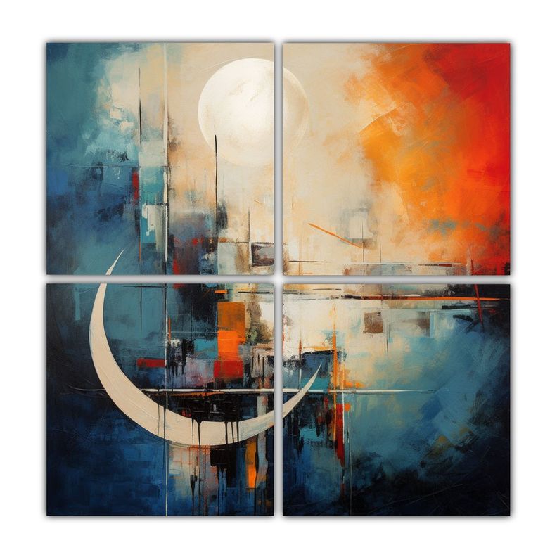 Cuadros Abstractos De Cuadro De Esperanza 160x160 Cm-0