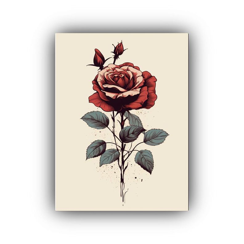Pintura De Lienzo En Colores Vivos 20x30cm