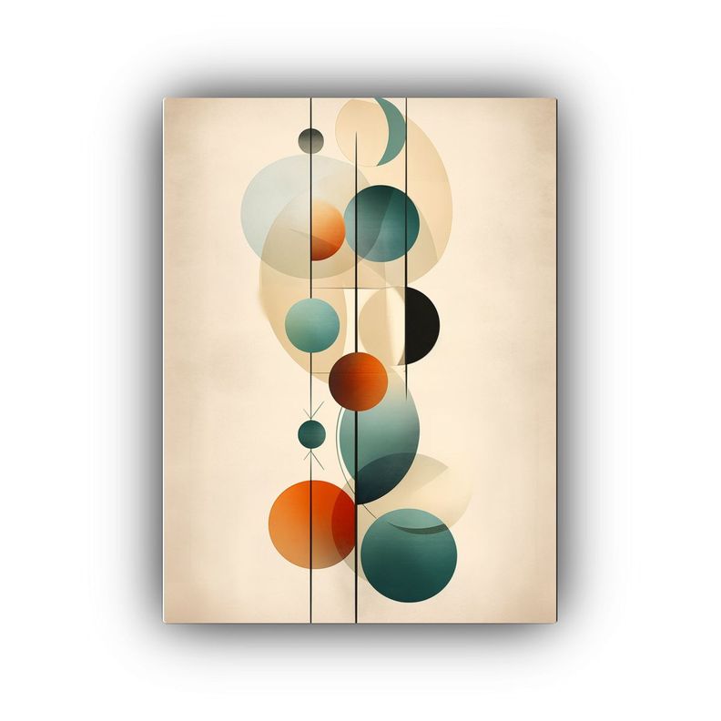 Composición Cuadro Riqueza Visual Hrom: Arte 40x50cm