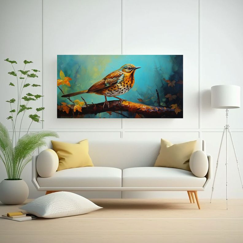 Formación Arte Moderno: Pintura Al Estilo óleo 60x30cm-2