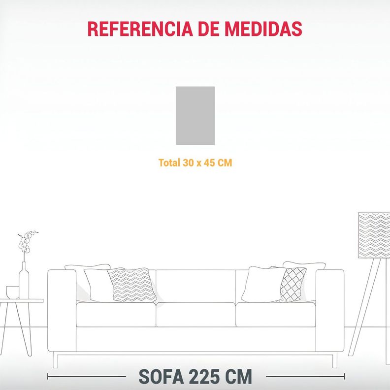 Pintura Mural De Concepto Armónico, Escena De Arte Popular  30x45cm-1